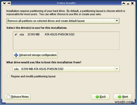 How to install Fedora on your Eee PC