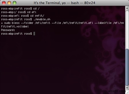 Overview & Installation: rEFIt – an OS X boot manager