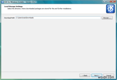 How to install and run KDE programs in Windows
