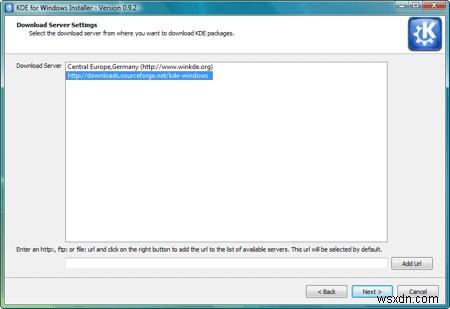 How to install and run KDE programs in Windows