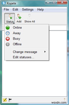 How to install and run KDE programs in Windows