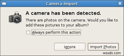 How to move or copy photos from your digital camera to your PC in Ubuntu