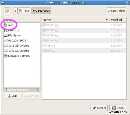 How to move or copy photos from your digital camera to your PC in Ubuntu