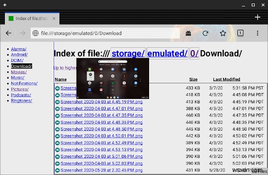 How to Access Files and Folders via a Firefox Tab