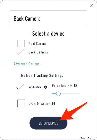How to Use Any Device as a Web Streaming Motion Sensing Security Camera