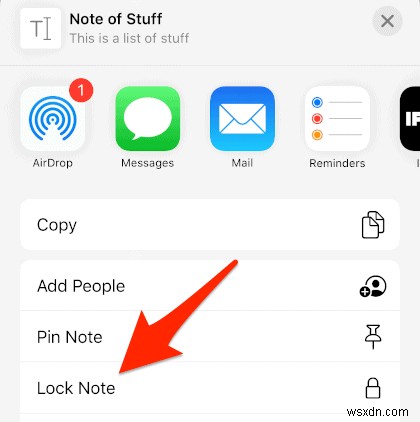 How to Password Protect Your iPhone & iPad Notes