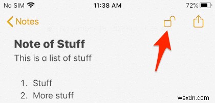 How to Password Protect Your iPhone & iPad Notes