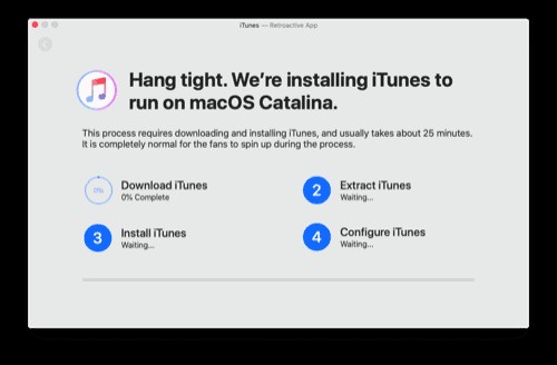 How to Install iTunes in macOS Catalina