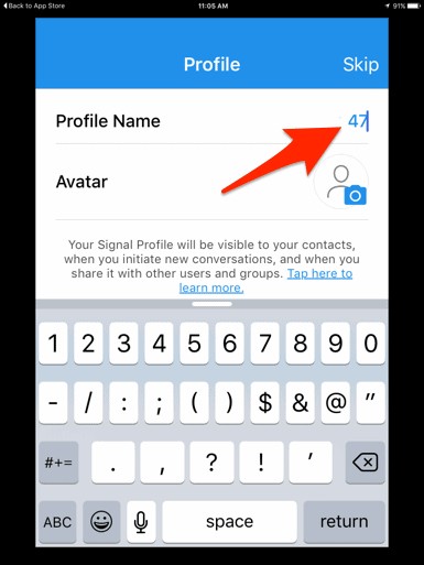 How to Use Signal on an iPad