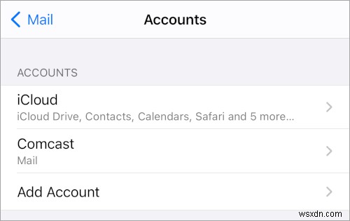 How to Add Comcast Email to an iPhone or iPad