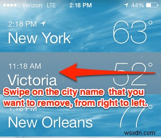 How to Remove Cities From the Weather App for the iPhone and iPad