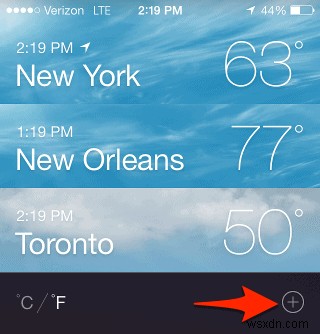 How to Remove Cities From the Weather App for the iPhone and iPad