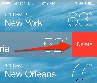 How to Remove Cities From the Weather App for the iPhone and iPad