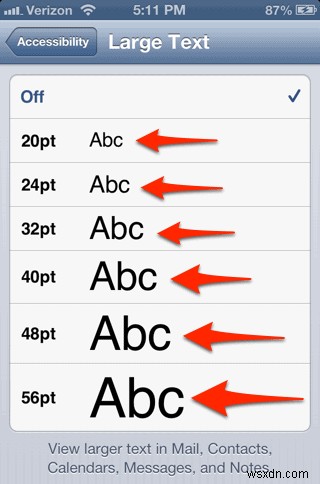 How to Increase the Font Size on Your iPhone or iPad