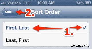 How to Sort Your iPhone Contacts by First Name