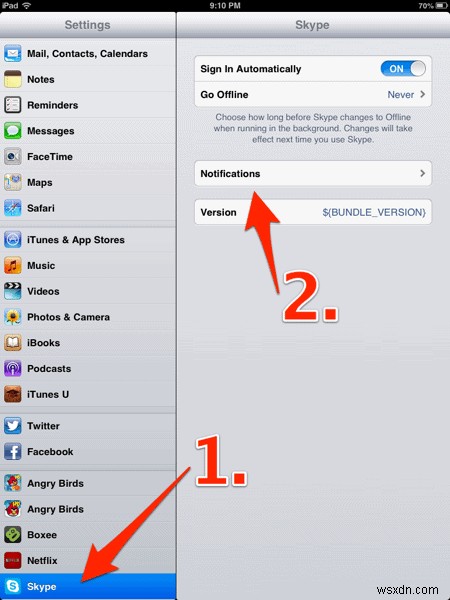 How to Disable Notification Sounds in Skype for the iPhone