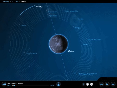 Turn Music on Your iPad Into an Incredibly Fun Sci-Fi Universe the Free Planetary App