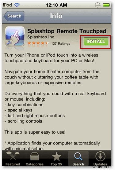 How To Remotely Control Your Computer from an iPhone or iPod Touch
