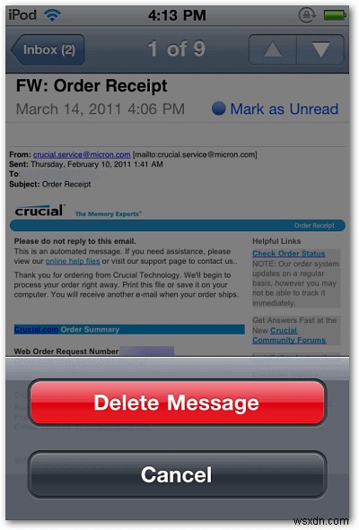 How To Delete Multiple Emails at Once On Your iPhone, iPad or iPod Touch