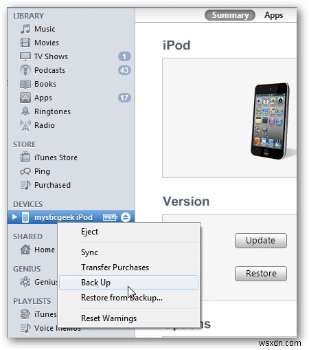 How To Upgrade Your iOS Device to Version 4.3