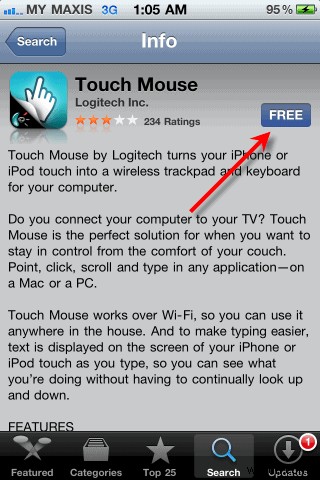 How to use your iPhone as a Mouse and Keyboard