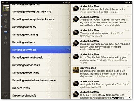 5 Great Twitter Apps For the iPad
