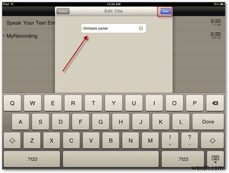 How To Add a Voice Recording App to the iPad