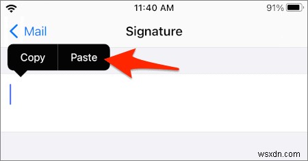 Create a Custom HTML Signature for Email On an iPhone or iPad
