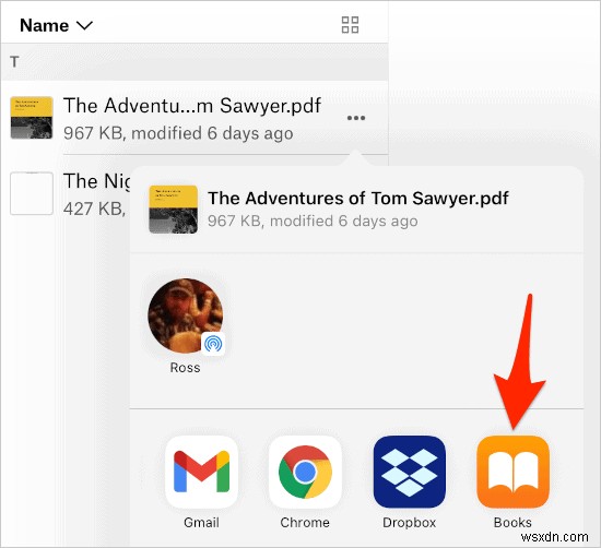 How to Add PDF’s to the Apple Books App Using Dropbox