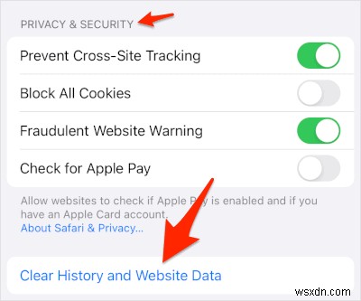 How to Clear the Cache, History and Cookies in Safari for iPad