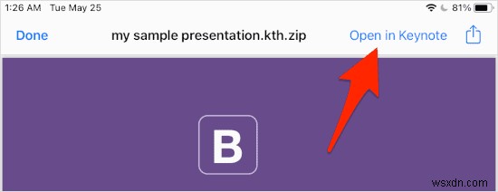 How to Import Presentations to Keynote on an iPad