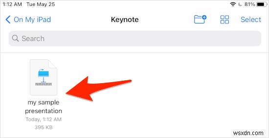 How to Import Presentations to Keynote on an iPad