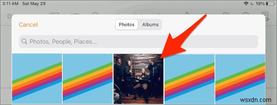 How to Insert an Image into a Document with the Pages App