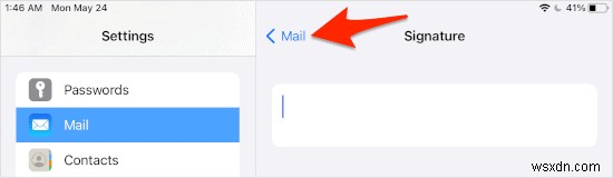 How to Remove the “Sent from my iPad” Signature From Email on an iPad