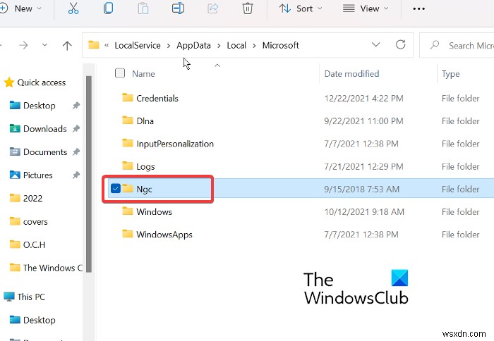 Fix Hello PIN Error 0x80090011 on Windows 11/10