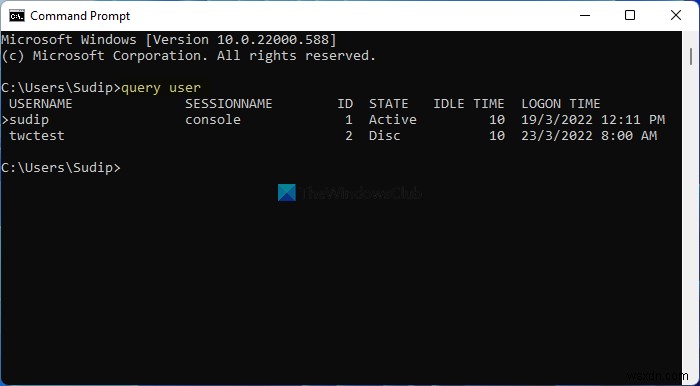 How to find all Signed in Users in Windows 11/10 