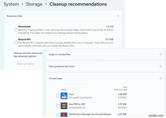 This computer does not have enough space for temporary files, Error 0x80070103