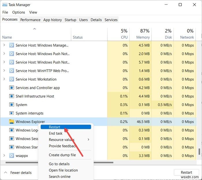 Cursor is not responding in a specific area of the screen in Windows 11