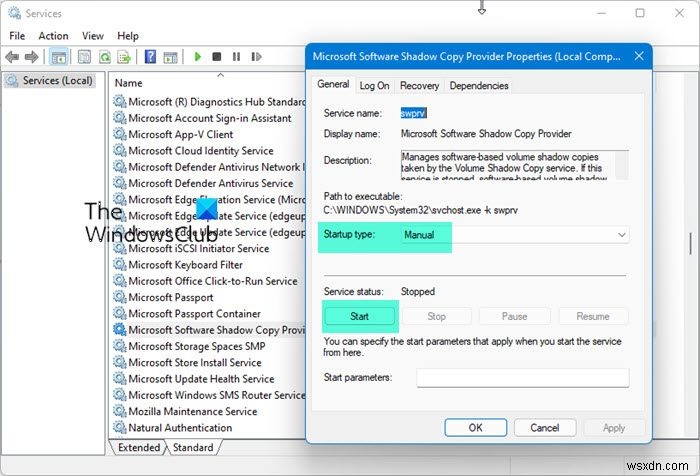 Fix System Restore Error 0x8000FFFF Catastrophic Failure on Windows 11/10