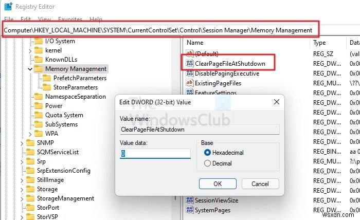 How to reset Virtual Memory or Page File in Windows 11/10