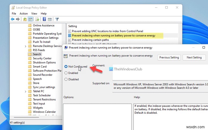 Search Indexing has been temporarily paused in Windows 11/10