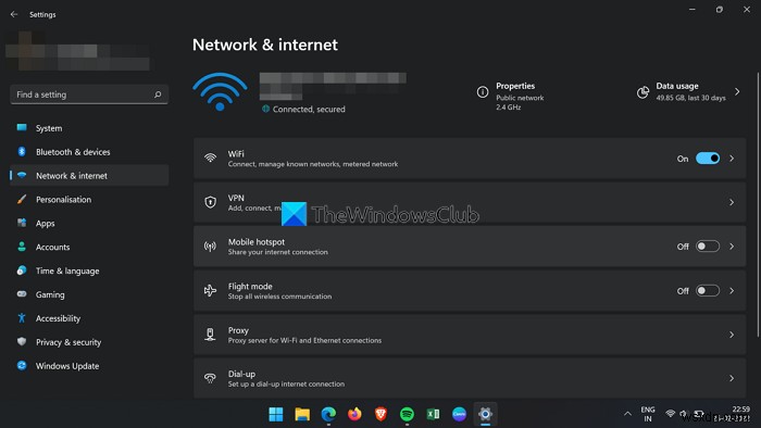 Windows showing Ethernet icon instead of WiFi