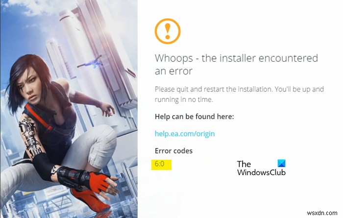 Fix Origin Error while playing games on Windows PC