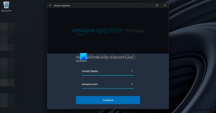 How to use Amazon Appstore on Windows 11