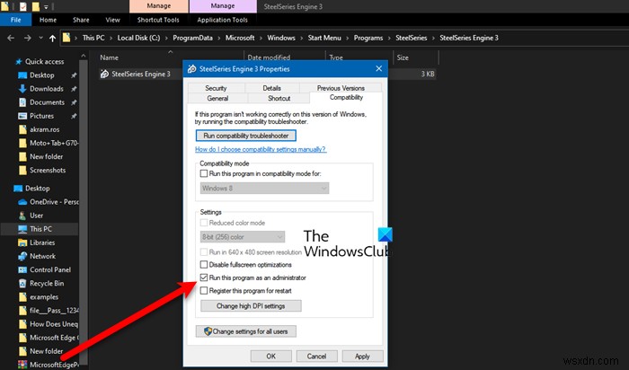 Fix SteelSeries GG (Engine) not working on Windows PC