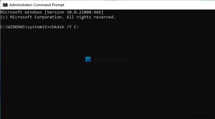 DiskPart error, Data error cyclic redundancy check