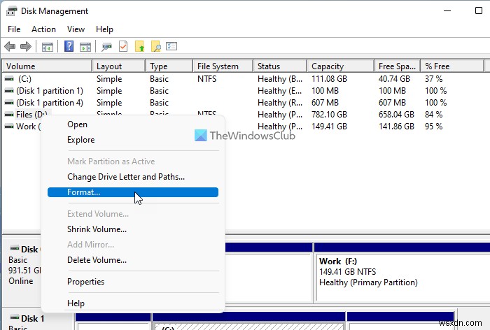 DiskPart error, Data error cyclic redundancy check