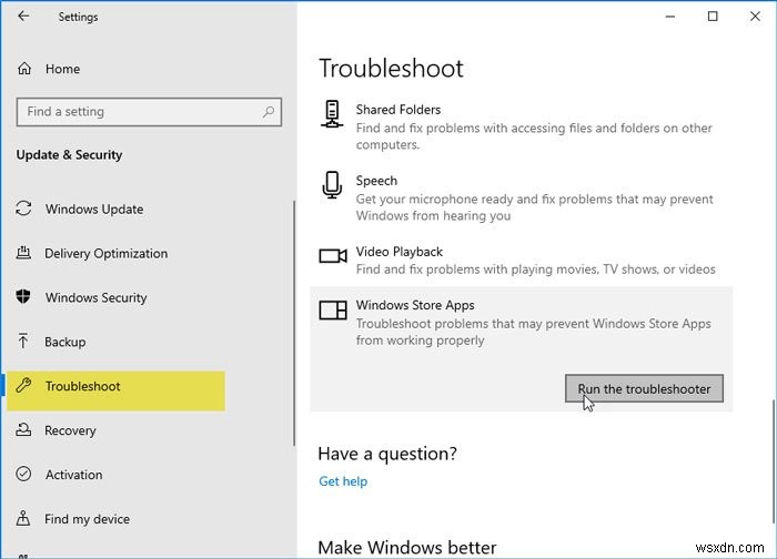 This app has been blocked due to Company Policy error in Microsoft Store