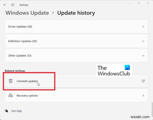 Control Panel Extension is Incompatible with Driver Version