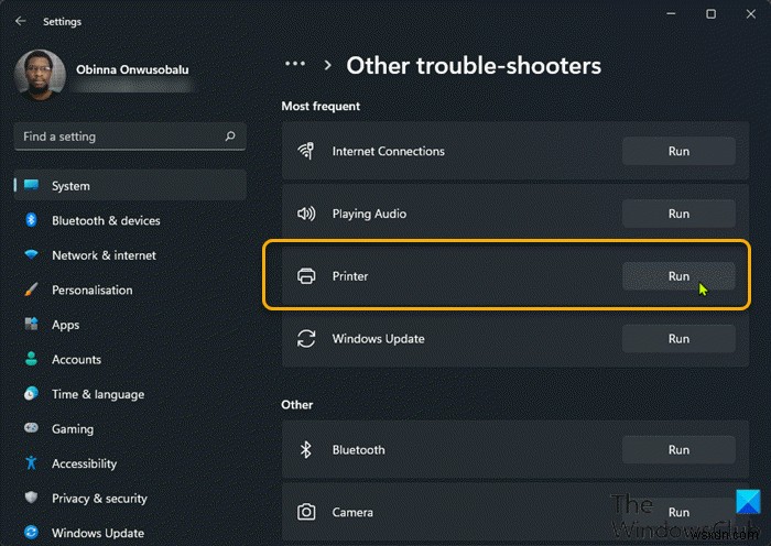 Fix Epson Printer Error 0x10 on Windows computer